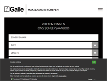 Tablet Screenshot of gallemakelaars.nl